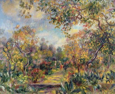 Paysage à Beaulieu, vers 1893 - Pierre Auguste Renoir